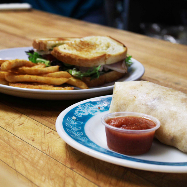 lunch served at The Mixing Bowl Cafe in Gering